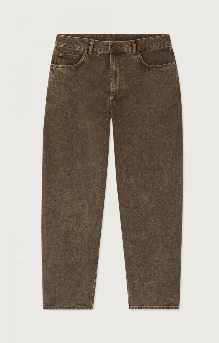 American Vintage Oshow Ballon Stone Brown Jeans Herren Steinbraun